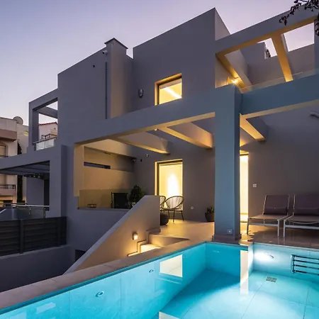 Akonizia Luxury House - With Private Heated Pool And Jacuzzi * Dhramia