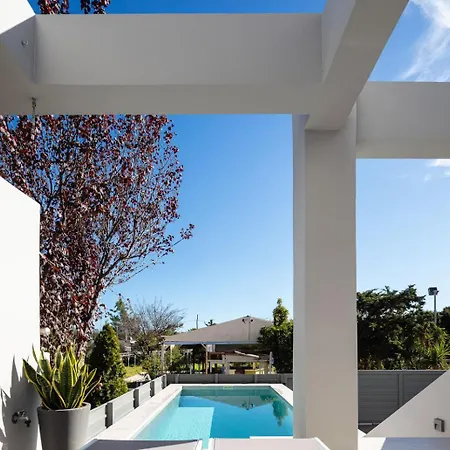 Akonizia Luxury House - With Private Heated Pool And Jacuzzi Holiday home Dhramia