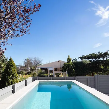 Akonizia Luxury House - With Private Heated Pool And Jacuzzi * Dhramia